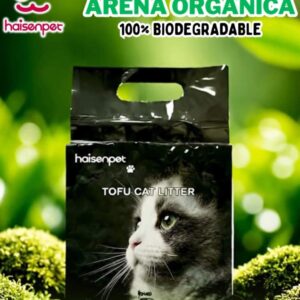 Arena Tofu Biodegradable y suave para las patas de tu gato